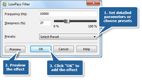 Low Pass filter Low Pass filter